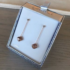 Brilliance Swarovski Crystal Drop Earrings.